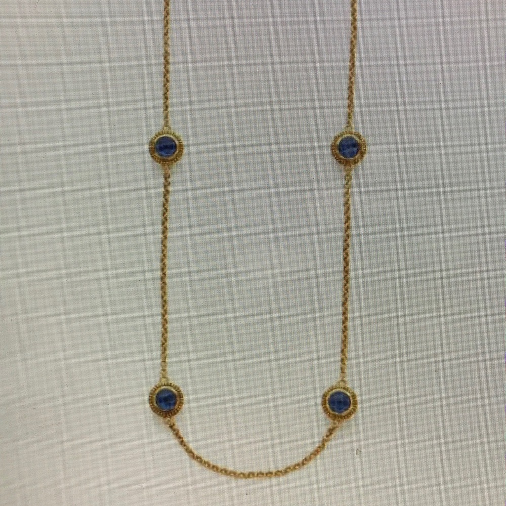Julie Vos 24k Gold Plated Loire Station Necklace